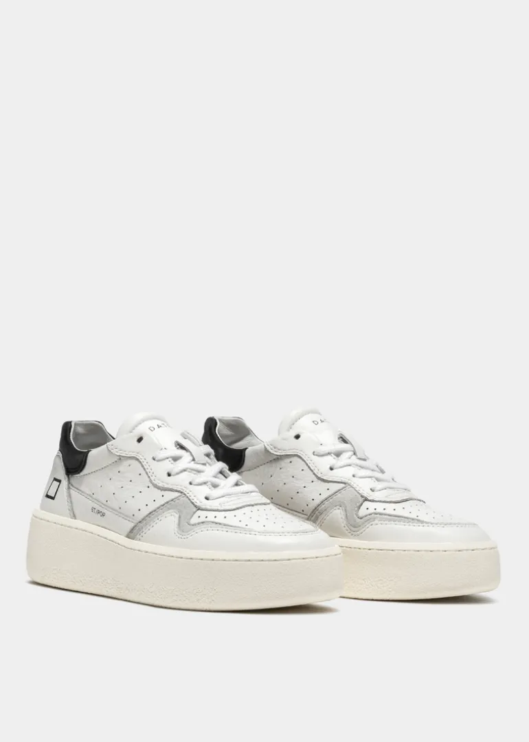 Step Pop Trainer - White/Black