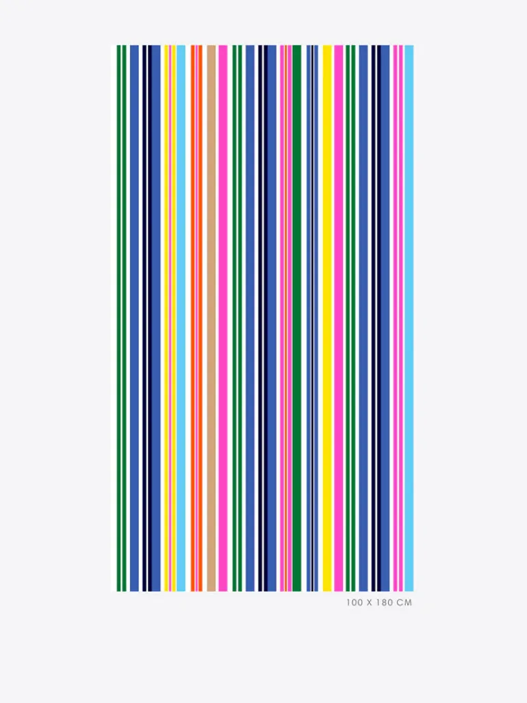 Stripe Foulard - Multi