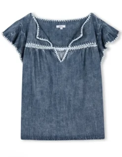 Tafia Top - Classic Blue