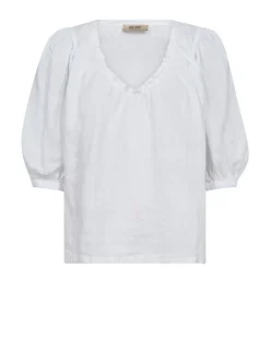 Taissa Linen Blouse - White