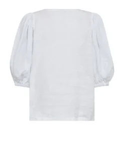 Taissa Linen Blouse - White