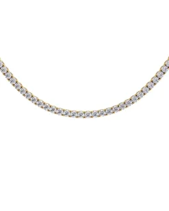 Tennis Necklace Gold