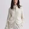 Tessa Knit Jacket - Egret