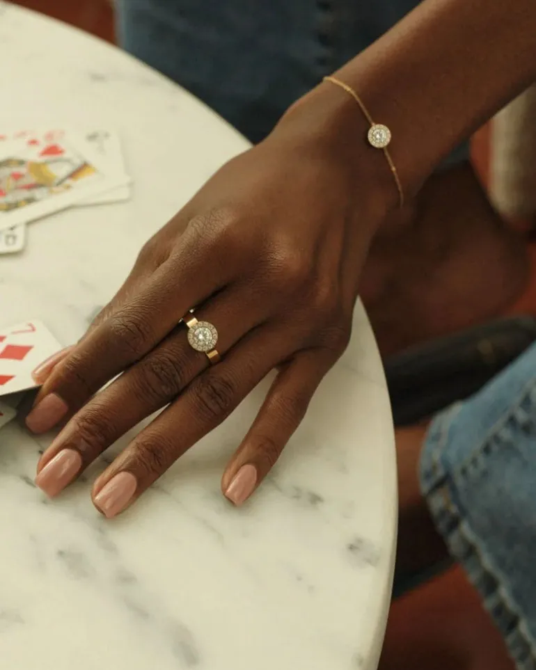 Thassos Ring Gold