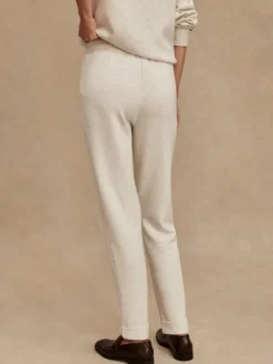 The Rolled Cuff Pant 28.5 - Ivory Marl