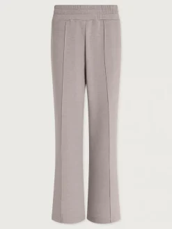 The Wide Leg Pant 30 - Taupe Marl