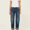 Thea Boyfriend Jean - Bluffview Cuffed