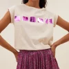 Thelma Boogie Top - Oyster Melee