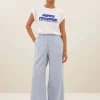 Thelma Super Trouper Top - Off White
