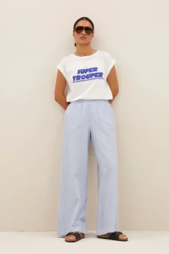 Thelma Super Trouper Top - Off White