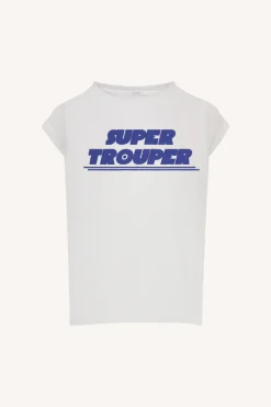 Thelma Super Trouper Top - Off White