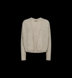 Thora Relax Knit Cardigan - Feather Gray