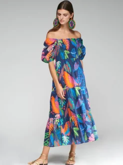 Tora Dress - Jungla Print