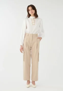 Trina Blouse - Natural White