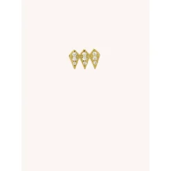 Triple Losange Piercing - Gold