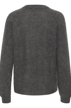 Tuesday Raglan Pullover LS - Dark Gull Gray