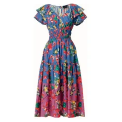 Valentina Dress - Amparo Blue