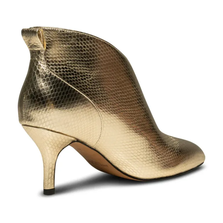Valentine Low Cut Snake - Gold