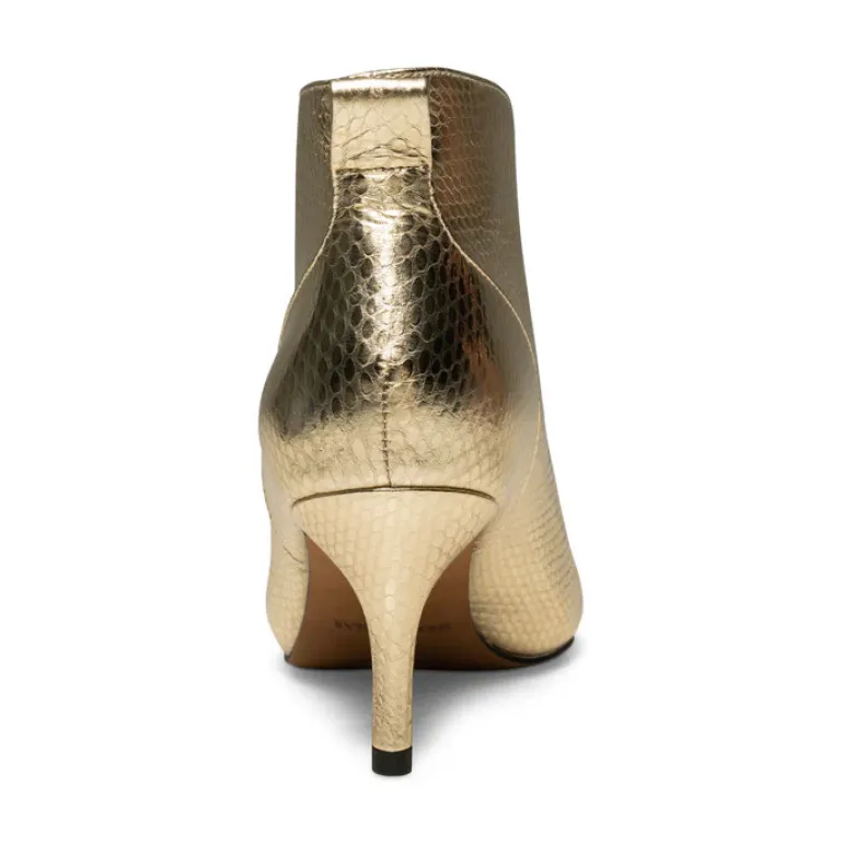 Valentine Low Cut Snake - Gold