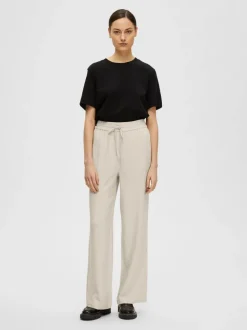 Viva-Gulia Linen Pant - Sandshell