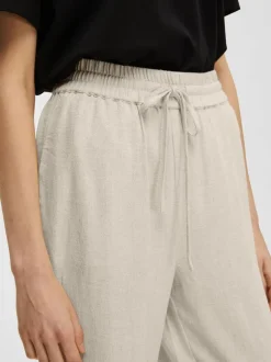 Viva-Gulia Linen Pant - Sandshell