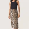 Xala Pencil Skirt - Leopard Pattern