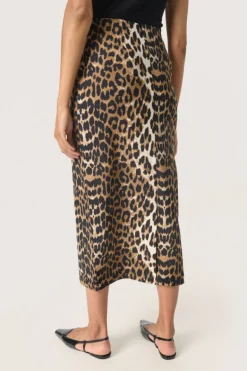 Xala Pencil Skirt - Leopard Pattern
