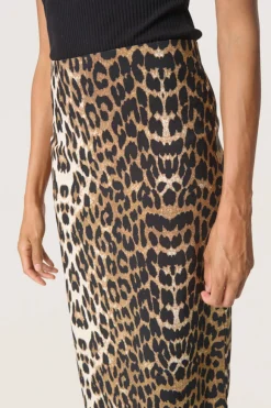 Xala Pencil Skirt - Leopard Pattern