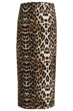 Xala Pencil Skirt - Leopard Pattern