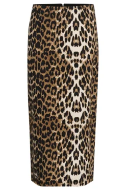 Xala Pencil Skirt - Leopard Pattern