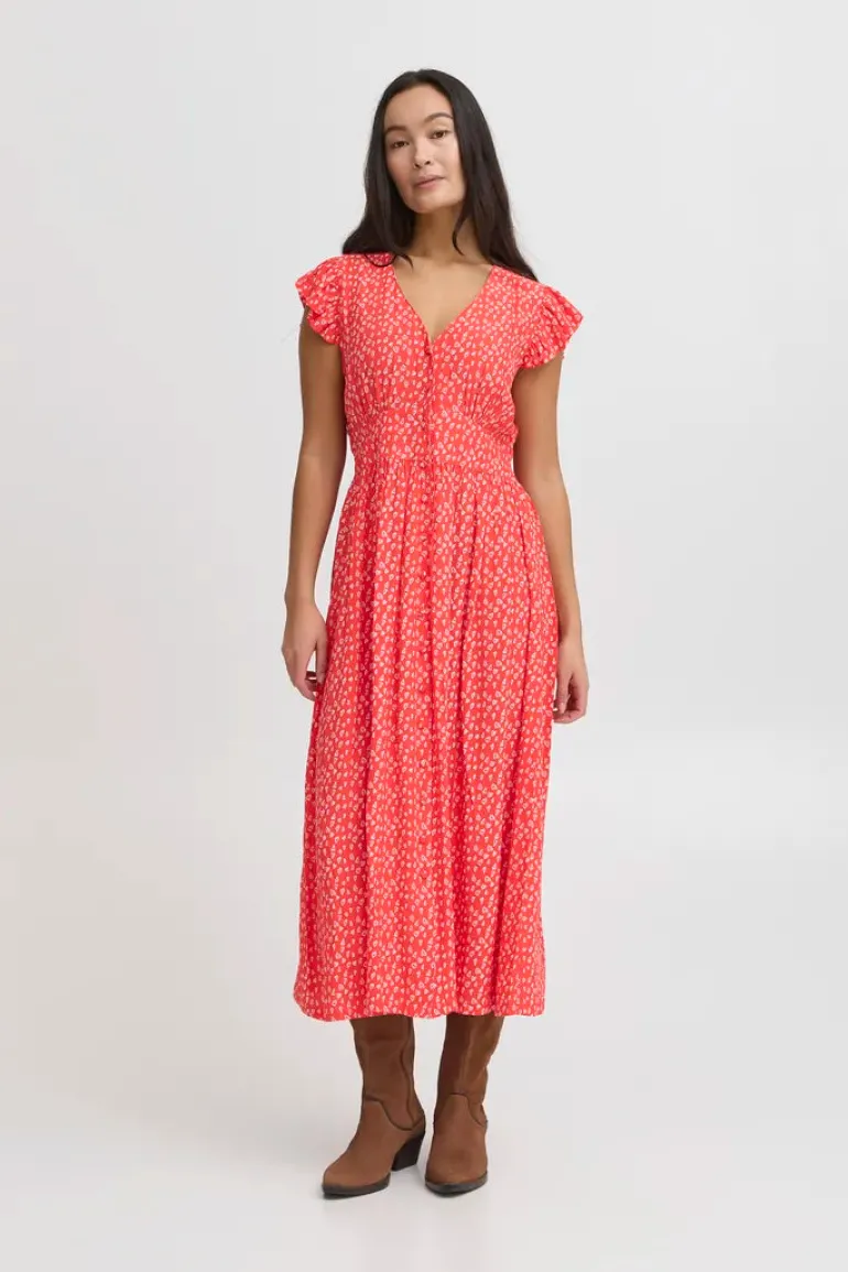 Yrsa Dress - Poinsetia