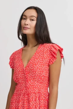 Yrsa Dress - Poinsetia