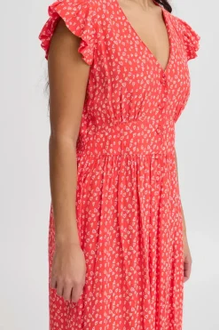 Yrsa Dress - Poinsetia