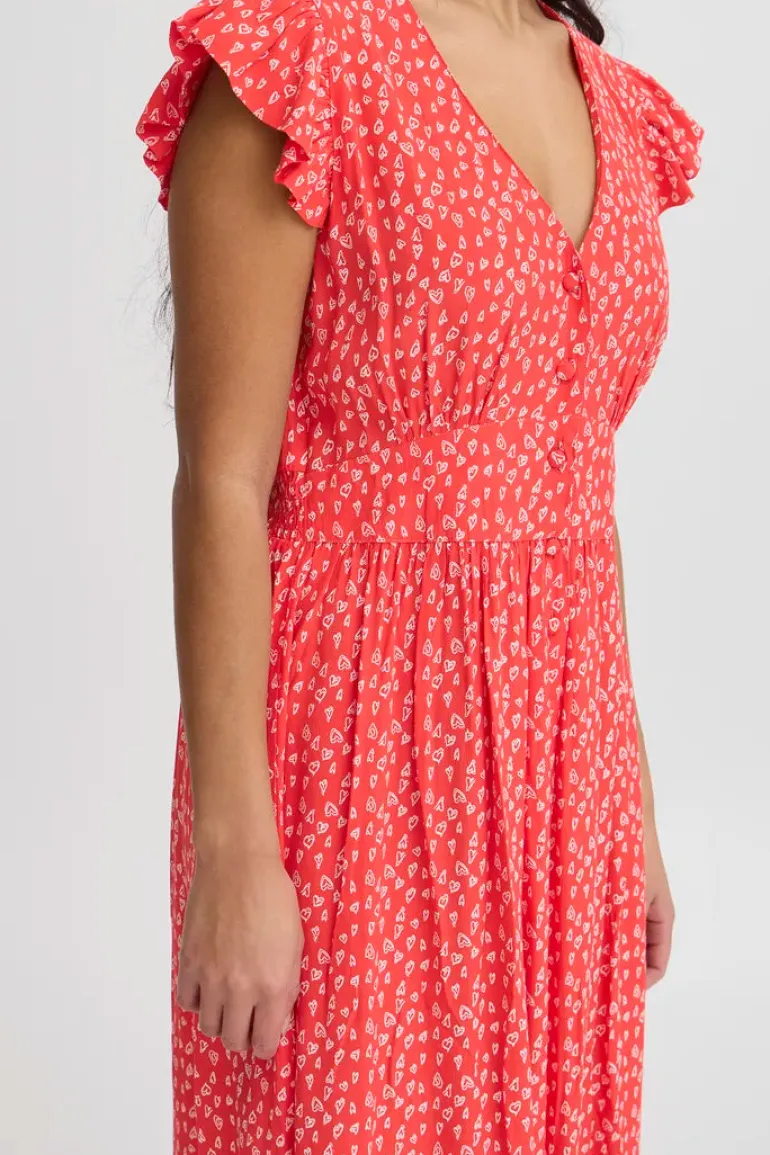 Yrsa Dress - Poinsetia