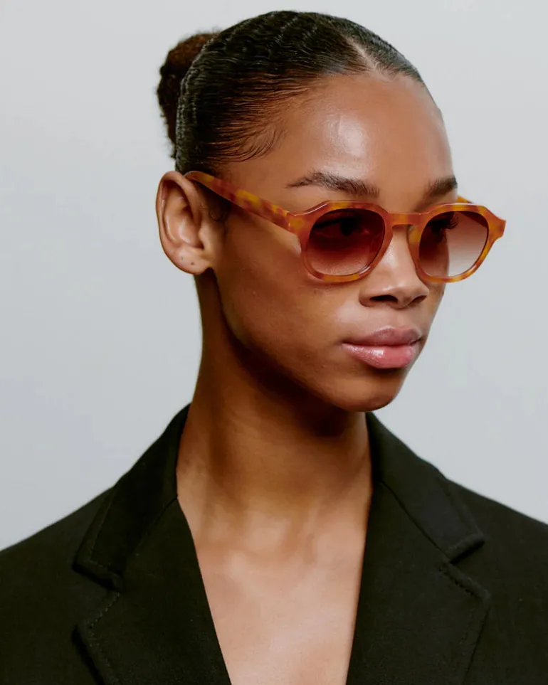 Zan Sunglasses - Burnt Amber