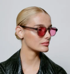 Zan Sunglasses - Grey Transparent